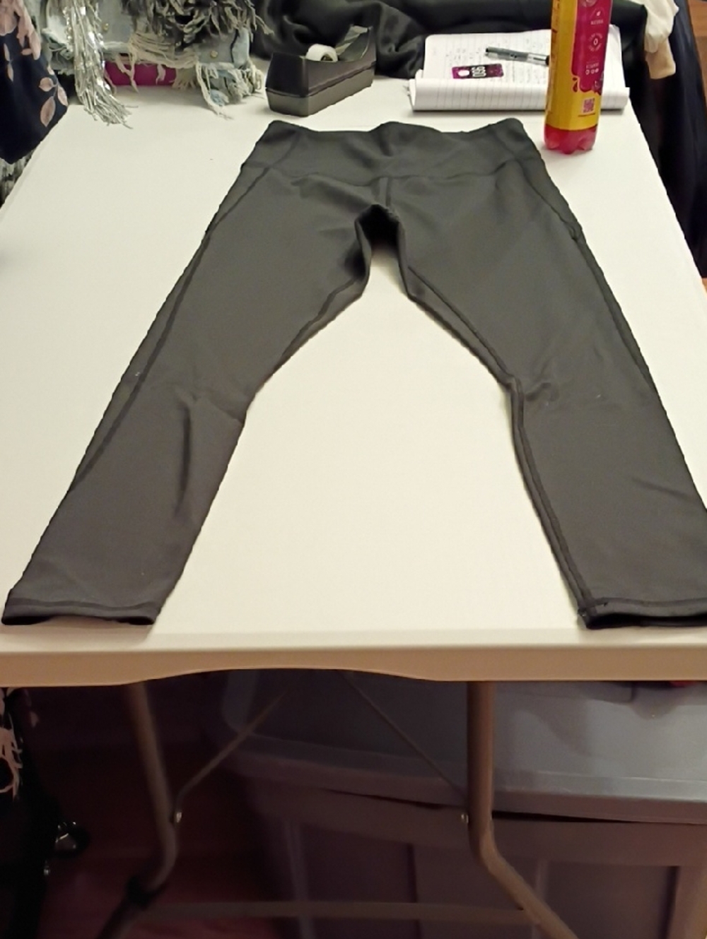 High-Rise Black Performance Leggings for Women